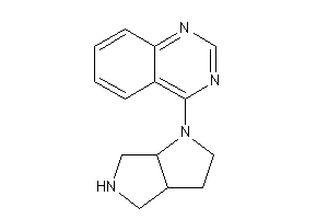 4-(3,3a,4,5,6,6a-hexahydro-2H-pyrrolo[2,3-c]pyrrol-1-yl)quinazoline