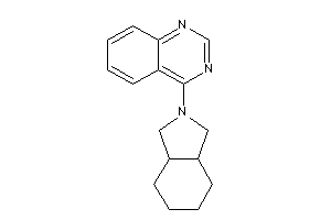 4-(1,3,3a,4,5,6,7,7a-octahydroisoindol-2-yl)quinazoline