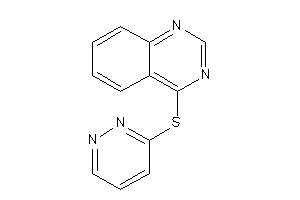 4-(pyridazin-3-ylthio)quinazoline