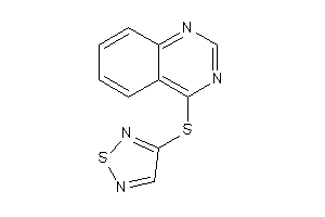 3-(quinazolin-4-ylthio)-1,2,5-thiadiazole
