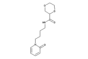 Image of N-[4-(2-keto-1-pyridyl)butyl]-1,4-dioxane-2-carboxamide