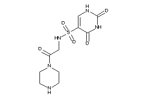 2,4-diketo-N-(2-keto-2-piperazino-ethyl)-1H-pyrimidine-5-sulfonamide