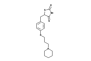5-[4-(3-piperidinopropoxy)benzyl]thiazolidine-2,4-quinone