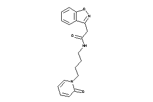 2-indoxazen-3-yl-N-[4-(2-keto-1-pyridyl)butyl]acetamide