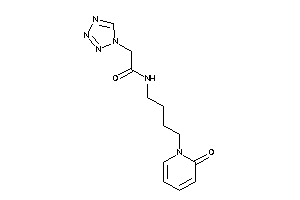 N-[4-(2-keto-1-pyridyl)butyl]-2-(tetrazol-1-yl)acetamide