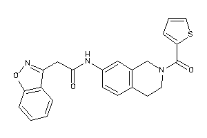 2-indoxazen-3-yl-N-[2-(2-thenoyl)-3,4-dihydro-1H-isoquinolin-7-yl]acetamide