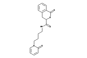 1-keto-N-[4-(2-keto-1-pyridyl)butyl]isochroman-3-carboxamide