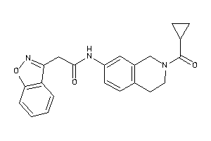 N-[2-(cyclopropanecarbonyl)-3,4-dihydro-1H-isoquinolin-7-yl]-2-indoxazen-3-yl-acetamide