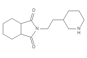 2-[2-(3-piperidyl)ethyl]-3a,4,5,6,7,7a-hexahydroisoindole-1,3-quinone