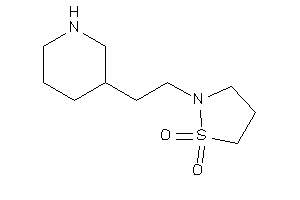 2-[2-(3-piperidyl)ethyl]-1,2-thiazolidine 1,1-dioxide