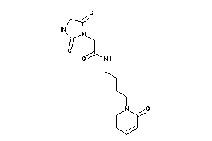 2-(2,5-diketoimidazolidin-1-yl)-N-[4-(2-keto-1-pyridyl)butyl]acetamide