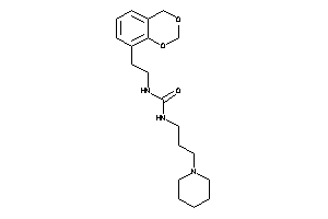 1-[2-(4H-1,3-benzodioxin-8-yl)ethyl]-3-(3-piperidinopropyl)urea