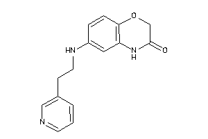 6-[2-(3-pyridyl)ethylamino]-4H-1,4-benzoxazin-3-one