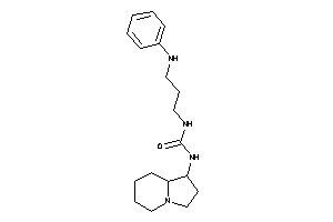 1-(3-anilinopropyl)-3-indolizidin-1-yl-urea