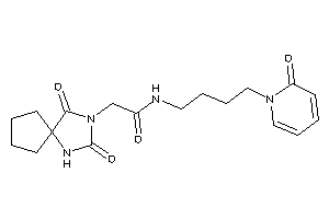 Image of 2-(2,4-diketo-1,3-diazaspiro[4.4]nonan-3-yl)-N-[4-(2-keto-1-pyridyl)butyl]acetamide