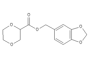 Image of 1,4-dioxane-2-carboxylic Acid Piperonyl Ester