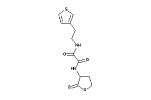 N'-(2-ketotetrahydrothiophen-3-yl)-N-[2-(3-thienyl)ethyl]oxamide