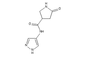 5-keto-N-(1H-pyrazol-4-yl)pyrrolidine-3-carboxamide