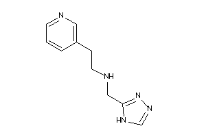 2-(3-pyridyl)ethyl-(4H-1,2,4-triazol-3-ylmethyl)amine