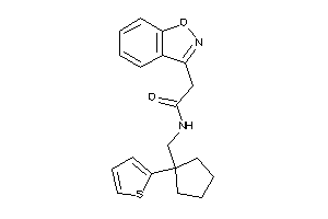 2-indoxazen-3-yl-N-[[1-(2-thienyl)cyclopentyl]methyl]acetamide