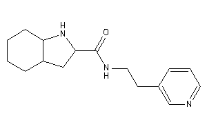 N-[2-(3-pyridyl)ethyl]-2,3,3a,4,5,6,7,7a-octahydro-1H-indole-2-carboxamide