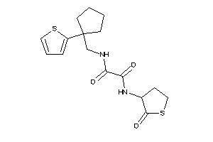 N'-(2-ketotetrahydrothiophen-3-yl)-N-[[1-(2-thienyl)cyclopentyl]methyl]oxamide