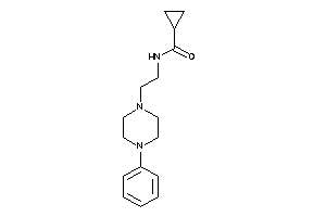 N-[2-(4-phenylpiperazino)ethyl]cyclopropanecarboxamide