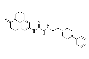 Image of N-(ketoBLAHyl)-N'-[2-(4-phenylpiperazino)ethyl]oxamide