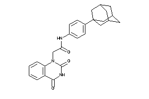 N-[4-(1-adamantyl)phenyl]-2-(2,4-diketoquinazolin-1-yl)acetamide