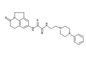 N-(ketoBLAHyl)-N'-[2-(4-phenylpiperazino)ethyl]oxamide