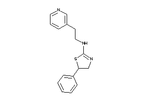 (5-phenyl-2-thiazolin-2-yl)-[2-(3-pyridyl)ethyl]amine