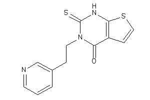 3-[2-(3-pyridyl)ethyl]-2-thioxo-1H-thieno[2,3-d]pyrimidin-4-one