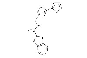 N-[[2-(2-thienyl)oxazol-4-yl]methyl]-2,3-dihydrobenzothiophene-2-carboxamide