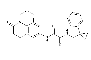 N-(ketoBLAHyl)-N'-[(1-phenylcyclopropyl)methyl]oxamide