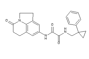 Image of N-(ketoBLAHyl)-N'-[(1-phenylcyclopropyl)methyl]oxamide