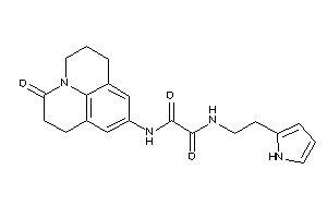 N-(ketoBLAHyl)-N'-[2-(1H-pyrrol-2-yl)ethyl]oxamide