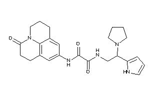 Image of N-(ketoBLAHyl)-N'-[2-pyrrolidino-2-(1H-pyrrol-2-yl)ethyl]oxamide