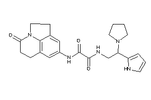 N-(ketoBLAHyl)-N'-[2-pyrrolidino-2-(1H-pyrrol-2-yl)ethyl]oxamide