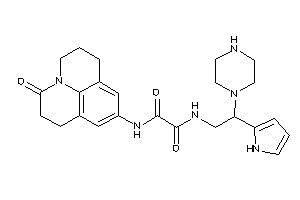 N-(ketoBLAHyl)-N'-[2-piperazino-2-(1H-pyrrol-2-yl)ethyl]oxamide