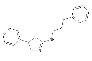 3-phenylpropyl-(5-phenyl-2-thiazolin-2-yl)amine