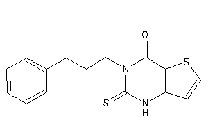 3-(3-phenylpropyl)-2-thioxo-1H-thieno[3,2-d]pyrimidin-4-one