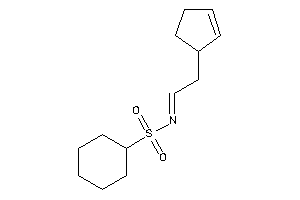 N-(2-cyclopent-2-en-1-ylethylidene)cyclohexanesulfonamide