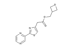 Image of 2-(2-pyrazin-2-ylthiazol-4-yl)acetic Acid Oxetan-3-ylmethyl Ester