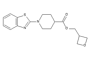 1-(1,3-benzothiazol-2-yl)isonipecot Oxetan-3-ylmethyl Ester