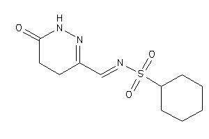 N-[(6-keto-4,5-dihydro-1H-pyridazin-3-yl)methylene]cyclohexanesulfonamide