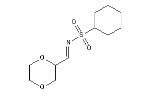 N-(1,4-dioxan-2-ylmethylene)cyclohexanesulfonamide