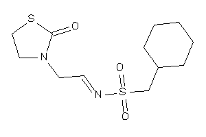 1-cyclohexyl-N-[2-(2-ketothiazolidin-3-yl)ethylidene]methanesulfonamide