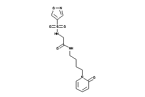2-(isoxazol-4-ylsulfonylamino)-N-[4-(2-keto-1-pyridyl)butyl]acetamide