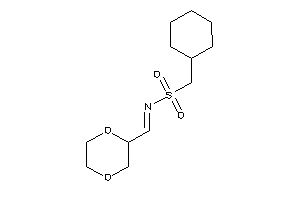 1-cyclohexyl-N-(1,4-dioxan-2-ylmethylene)methanesulfonamide