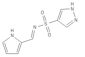 N-(1H-pyrrol-2-ylmethylene)-1H-pyrazole-4-sulfonamide